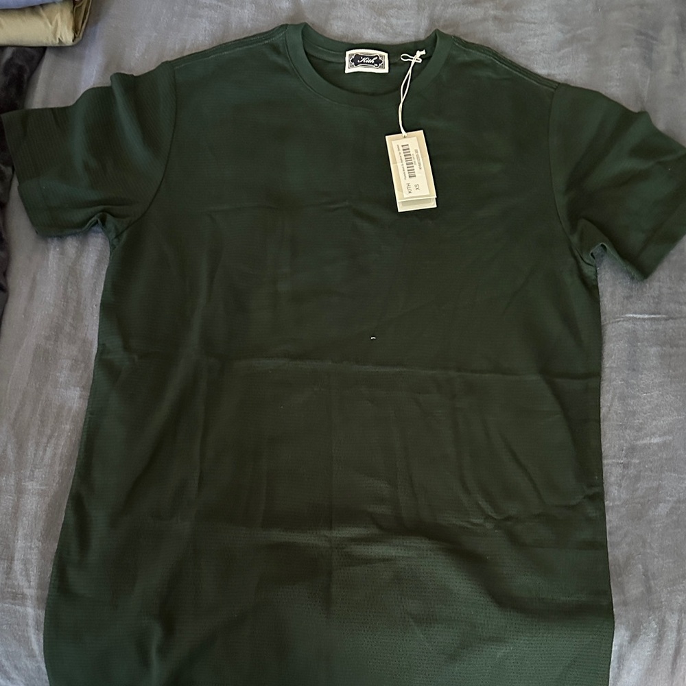 Kith Dark Green Short Sleeve Tee